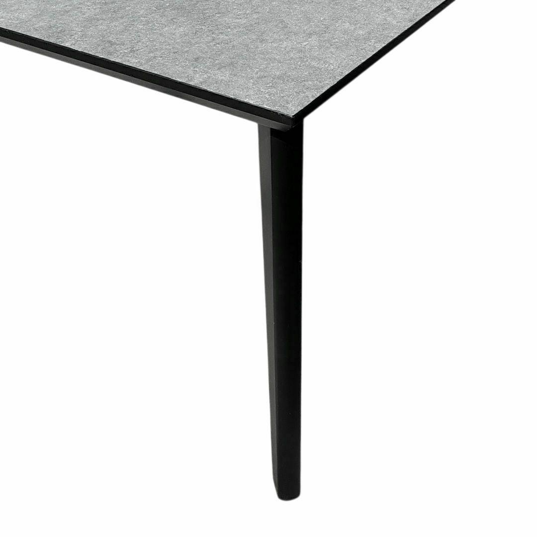 松田家具　ダイニングテーブル グレー　メラミン