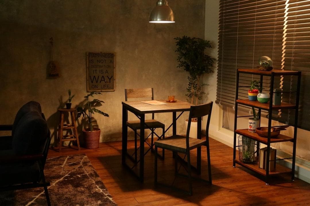 【新品・送料無料】【3点セット】courage 幅70cmテーブル+チェア2脚