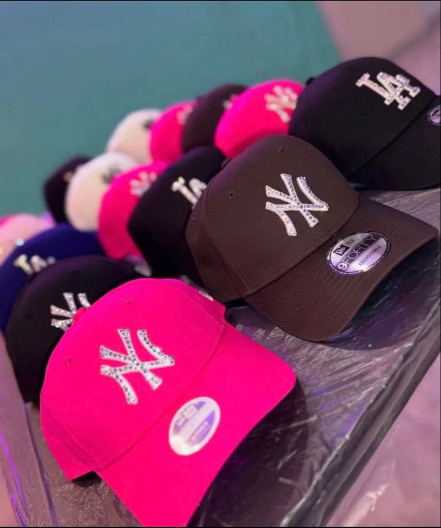 【NewEra】最高級ストーンニューエラキャップ