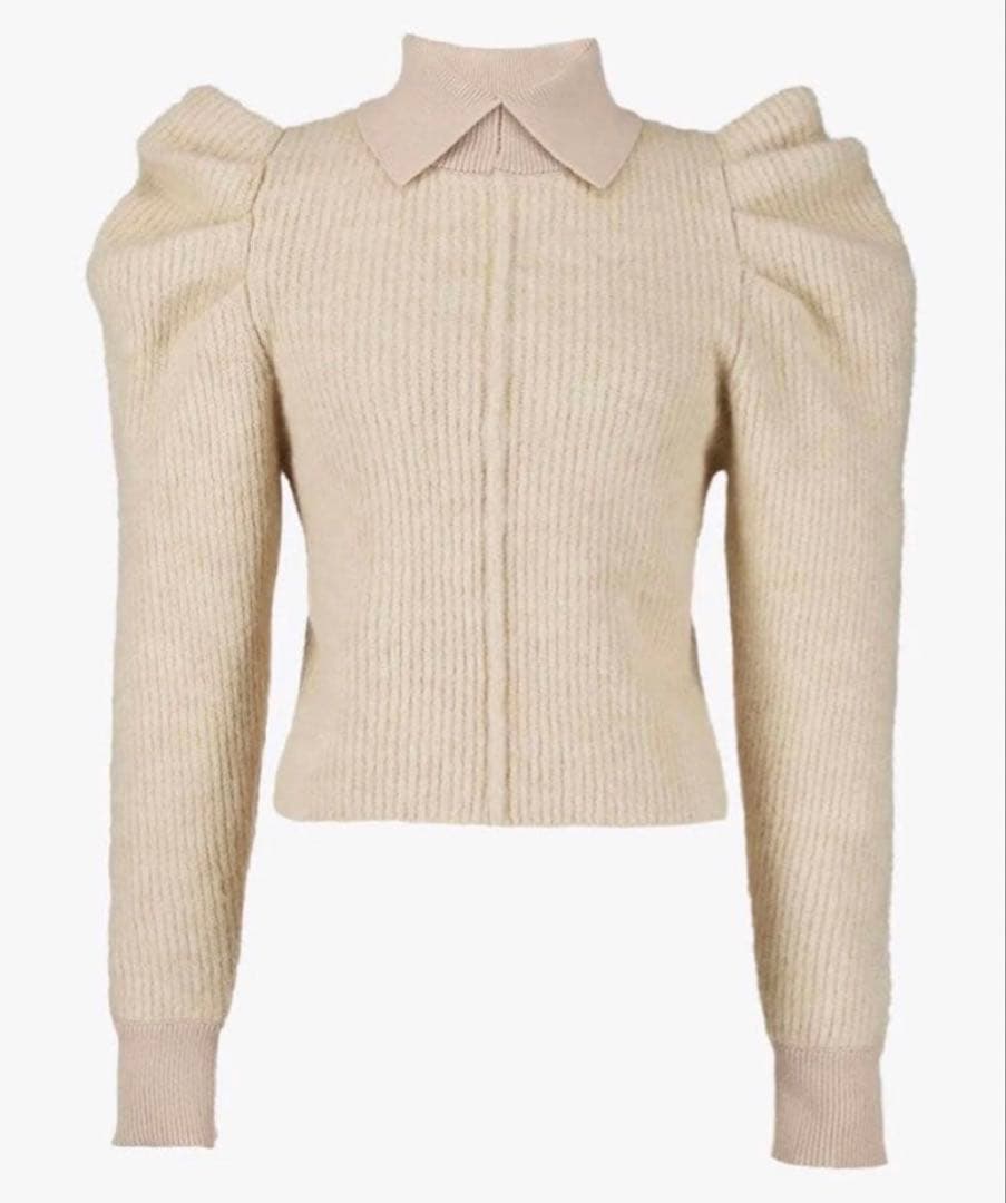 bibiy.ビビィ　襟付きニット