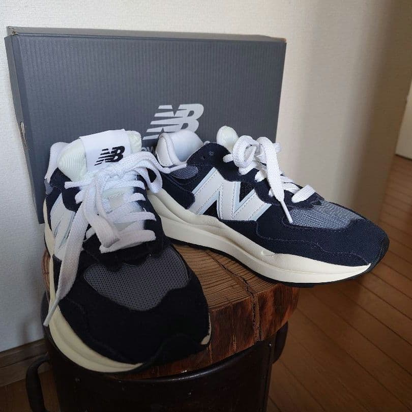 ブラマンシェ★ New Balance M5740 ネイビー 23.5美品