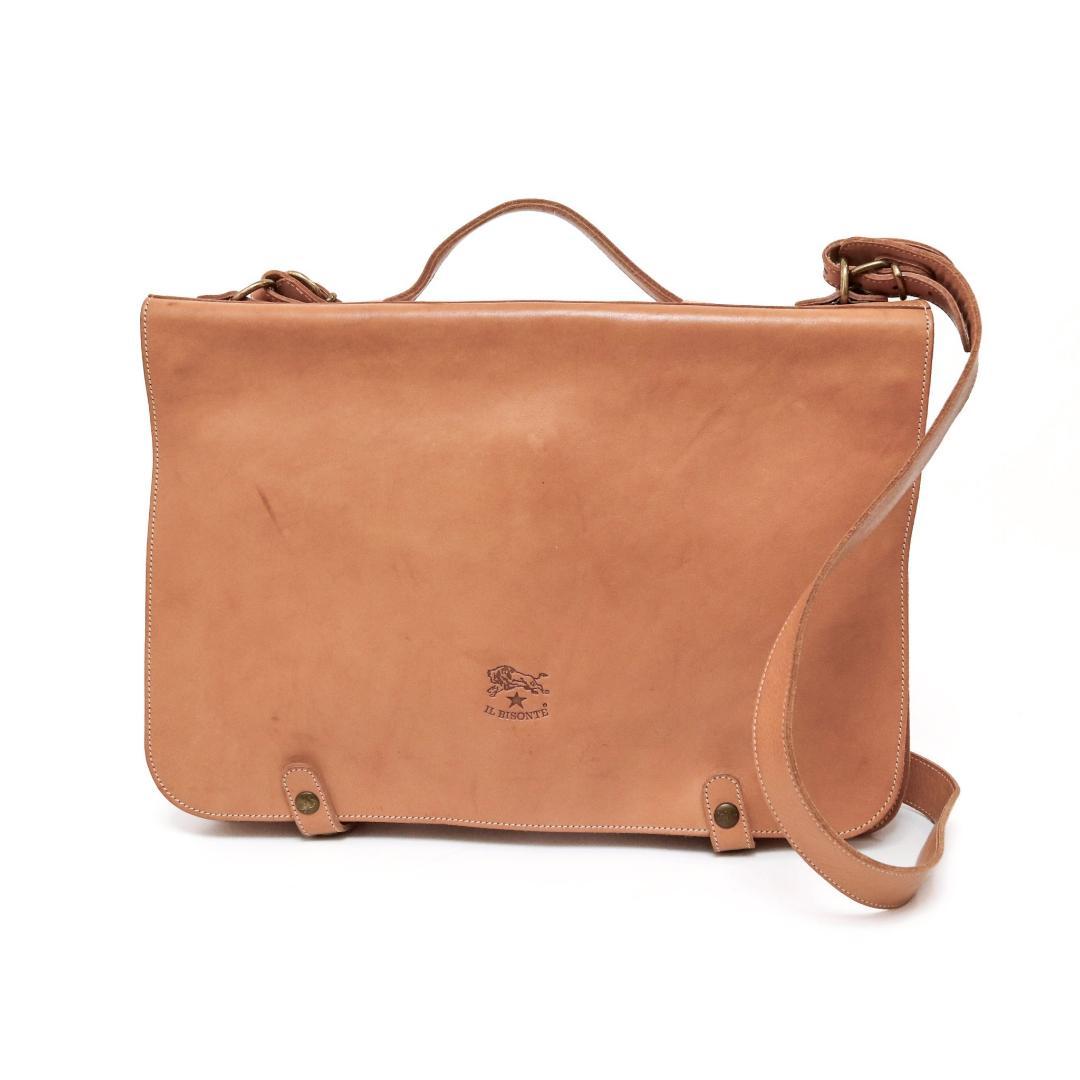 【希少】イルビゾンテ　ショルダー　メッセンジャー　ブリーフケース　マルチポケット