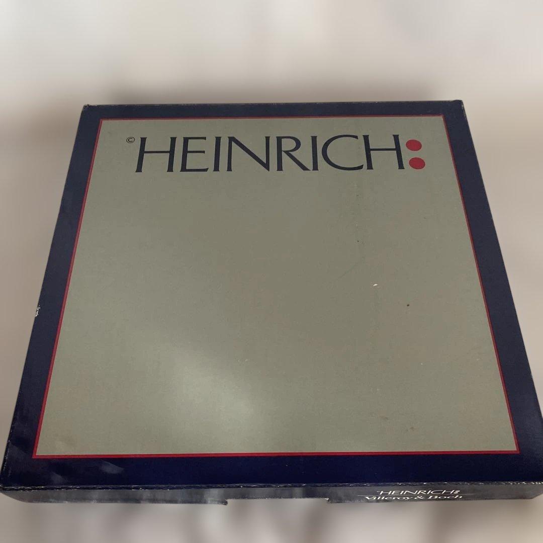 【新品・希少】ハインリッヒ ビレロイ&ボッホ 1996年クリスマス皿 金彩