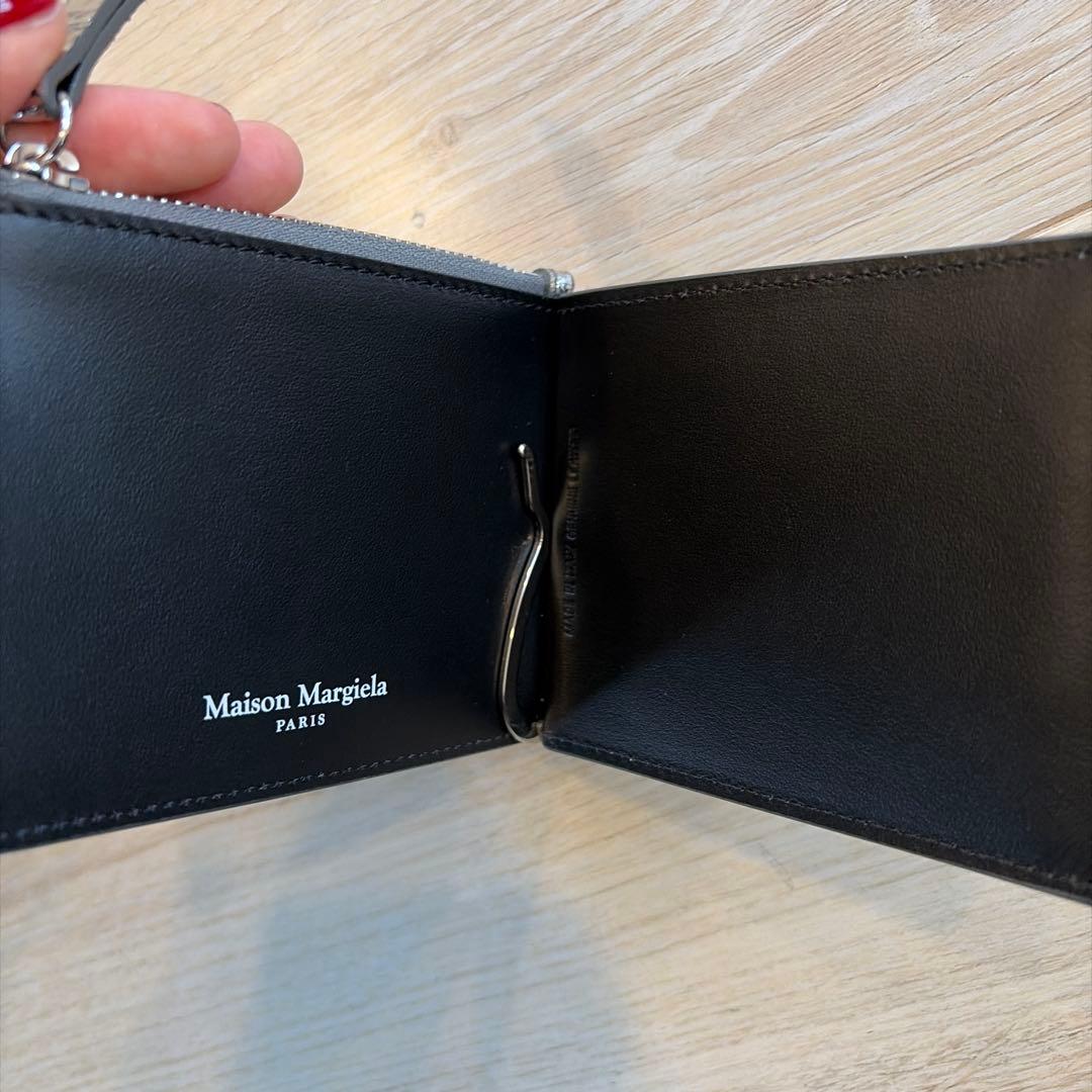 o*x様 Maison Margiela 二つ折り財布 シルバー マネークリップ