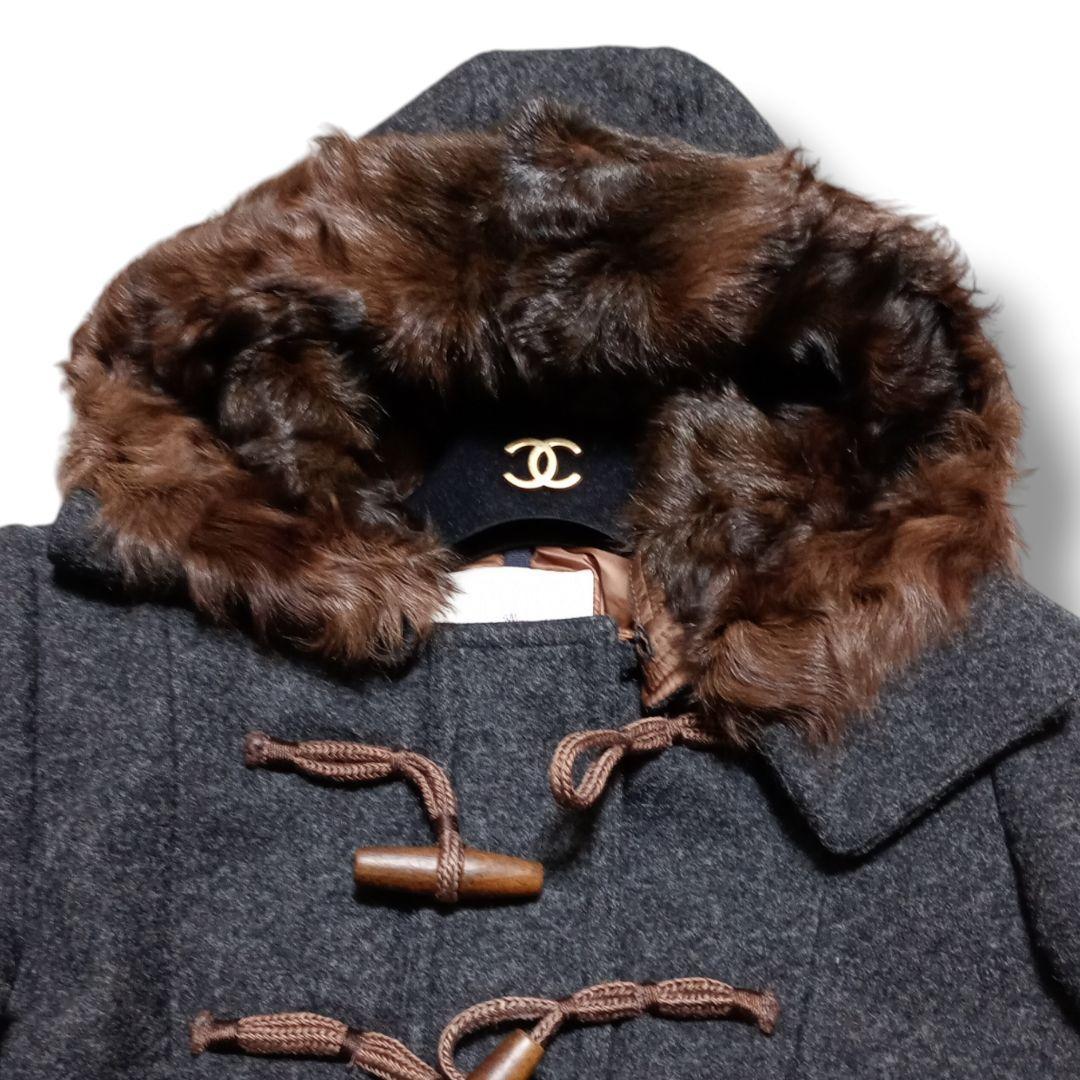 MONCLER モンクレール ダッフル ダウン ジャケット 毛皮 リアルファー