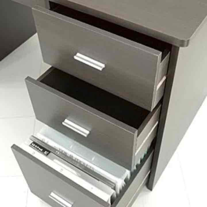 引き出し付デスク☆送料無料☆