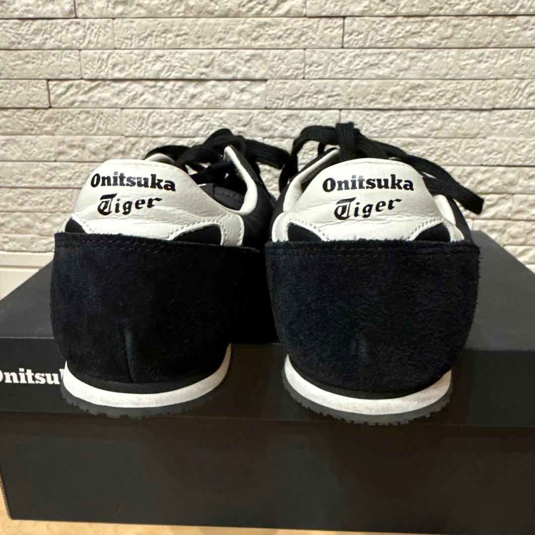 Onitsuka Tiger セラーノ黒 スエード スニーカー