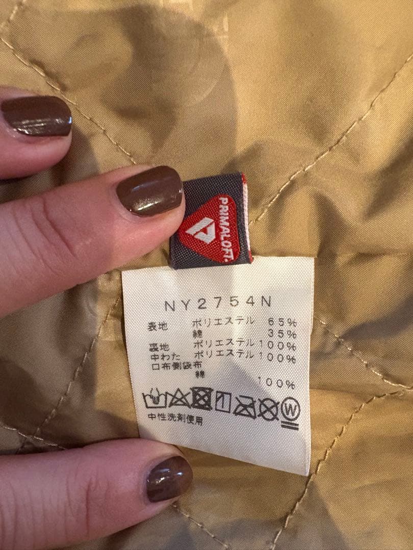 THE NORTH FACE ステンカラーコート ベージュ