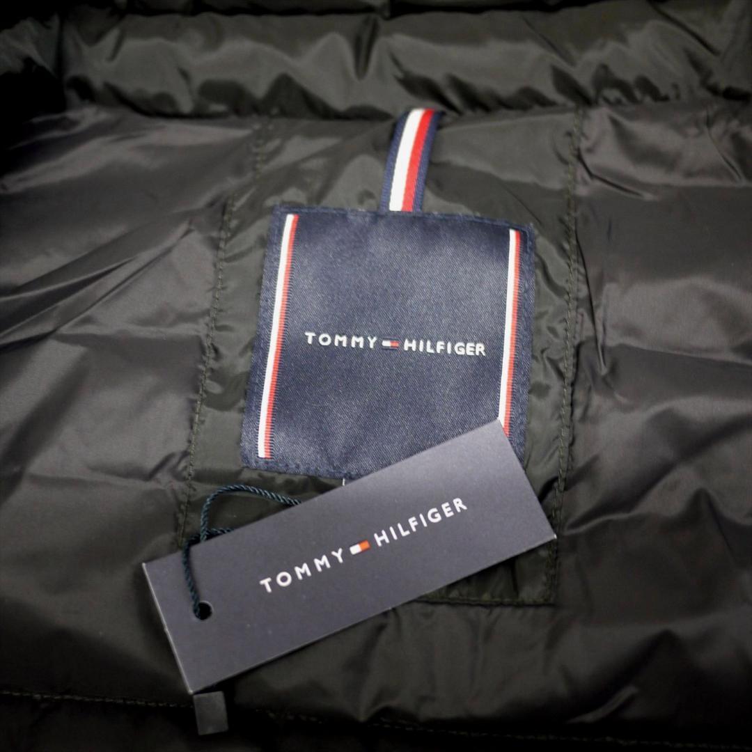 新品 トミーヒルフィガー THPROTECT 軽量 耐水 中綿 ベスト L 黒