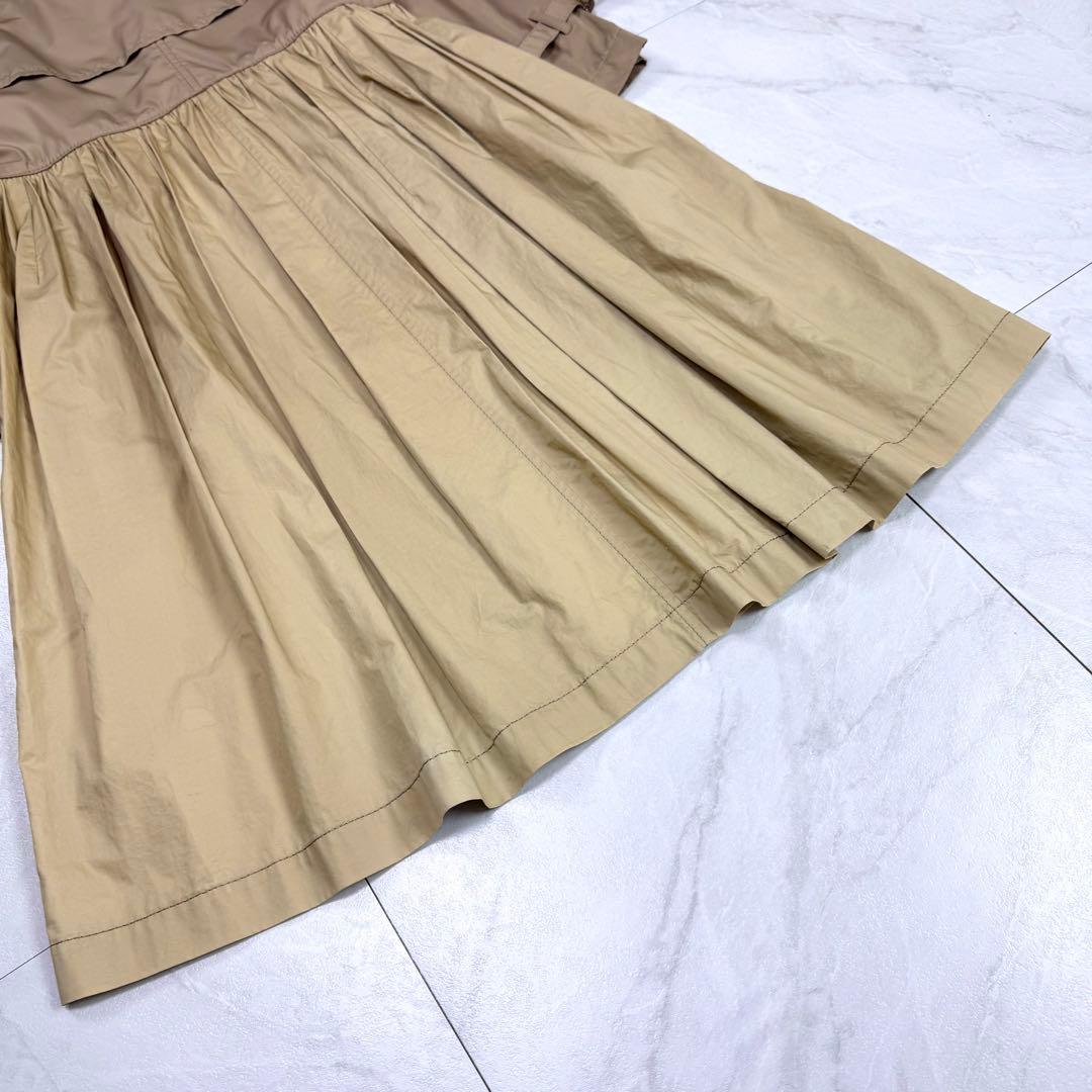 AD2017 トリコ コムデギャルソン トレンチコート バイカラー チェック