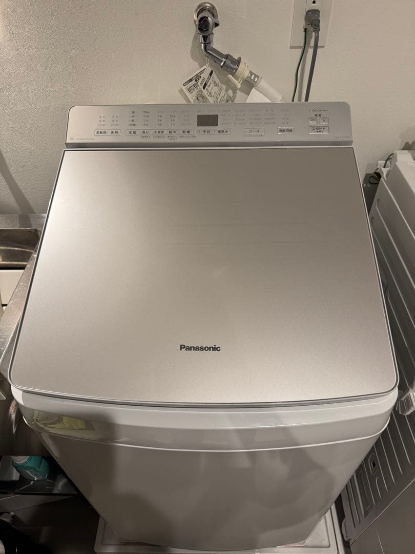 パナソニック 縦型洗濯乾燥機 NA-F10WE9 洗濯10kg 乾燥5kg