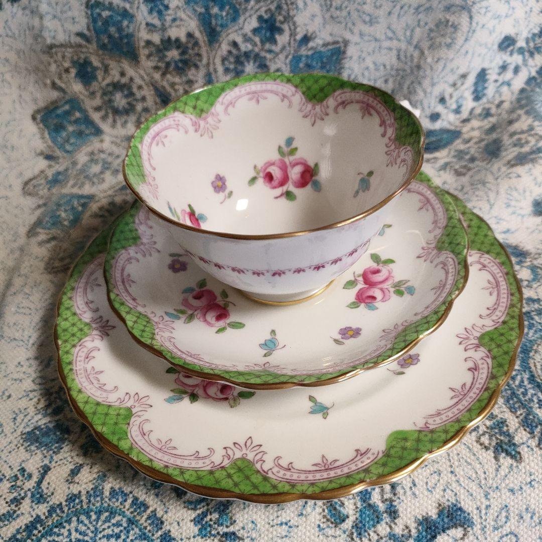 ☆レア☆英国　チェルソン　 ハロッズ特注　アンティークトリオ