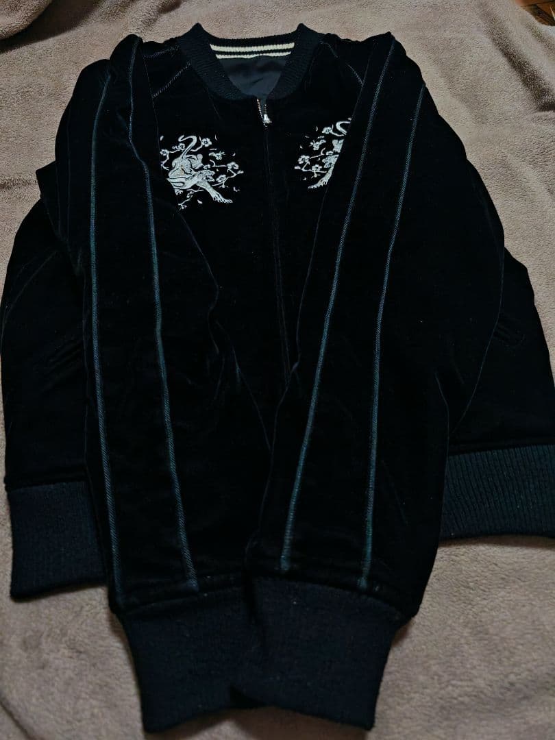 Black Vanquish ２面用日本限定虎 別珍 スカジャン unisex