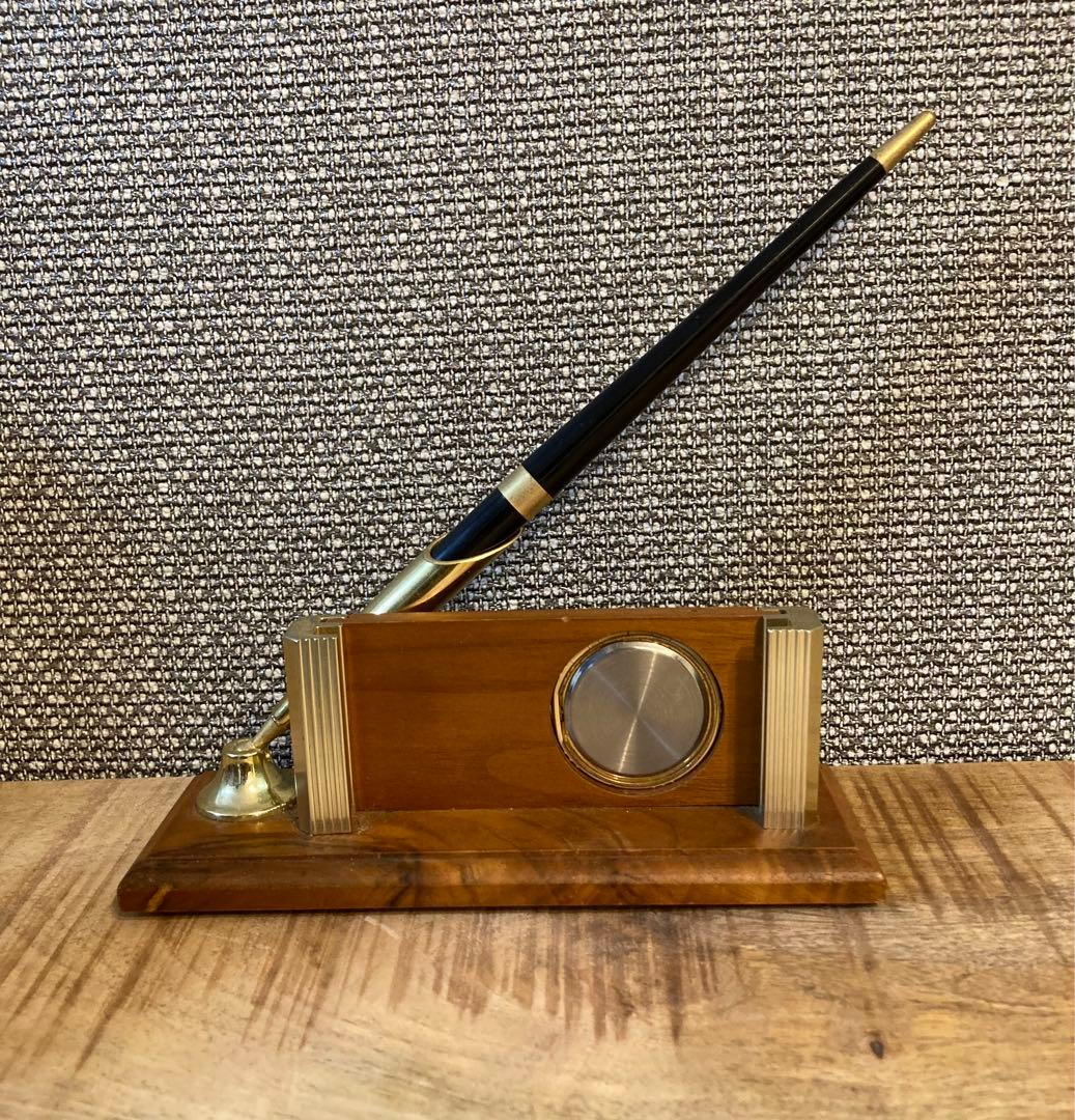 quarts 時計 クオーツ クォーツ ペン 置き時計 置時計おき時計インテリア