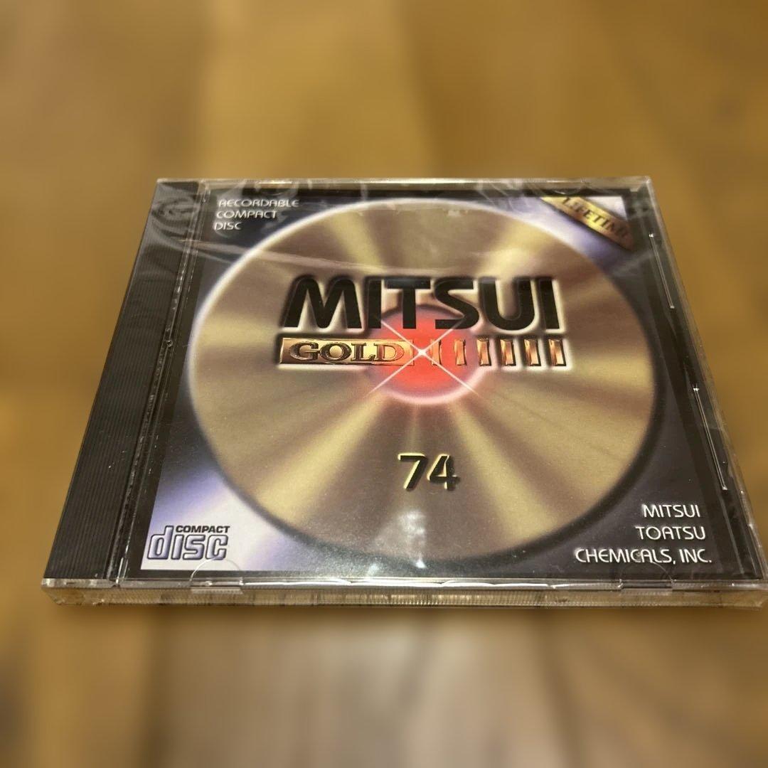 三井東圧化学 MITSUI GOLD CD-R 650MB 74分 (⁠10枚)
