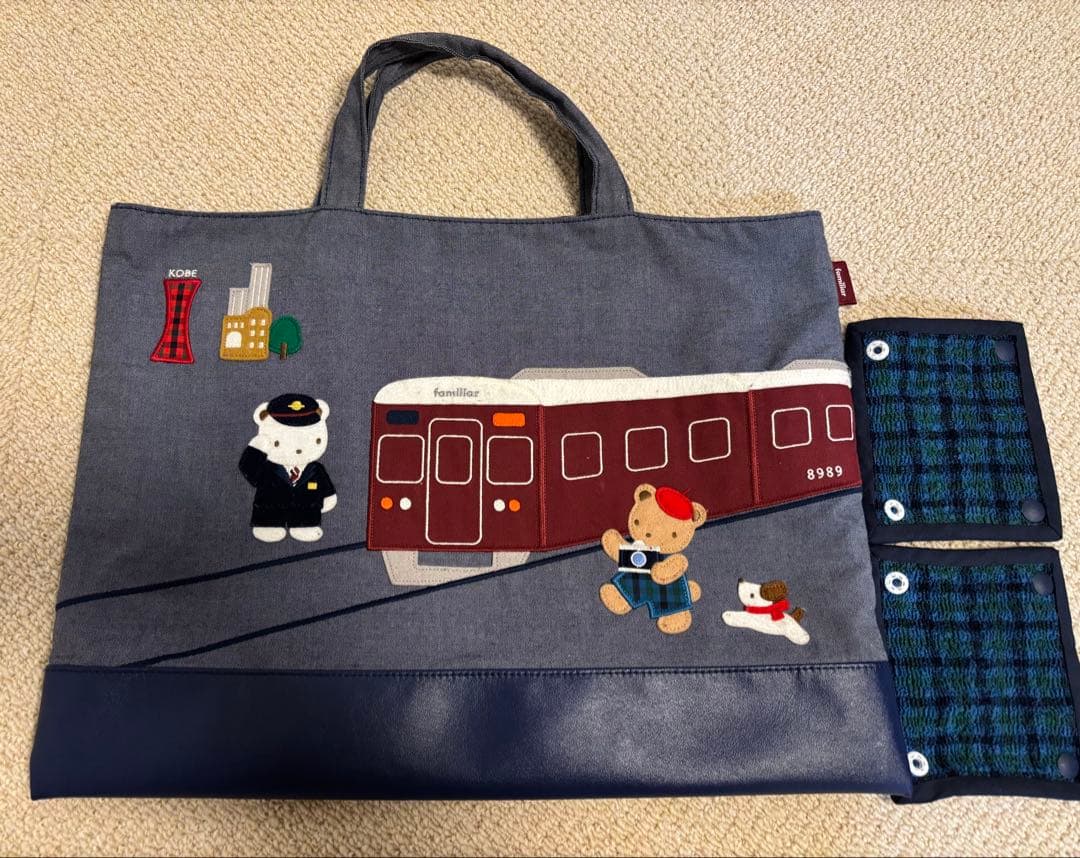 ファミリア バッグ 阪急 撮り鉄ファミちゃん