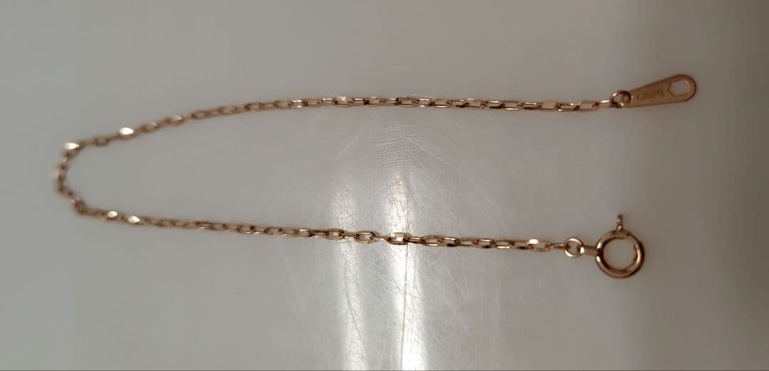 RAPA K18 radiant bracelet シンプル チェーン