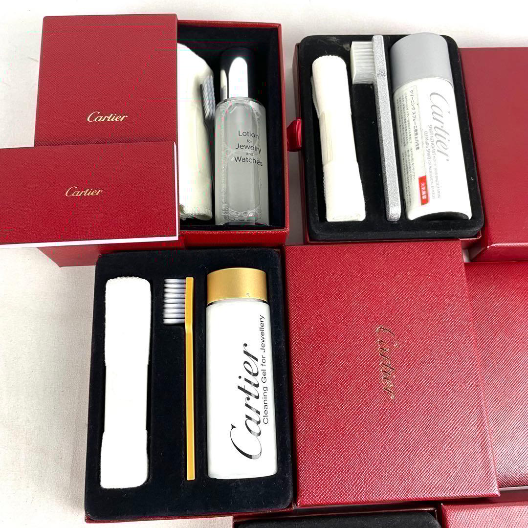 カルティエ 空箱 空き箱 ジュエリー リング ライター ケース 保存袋 27点