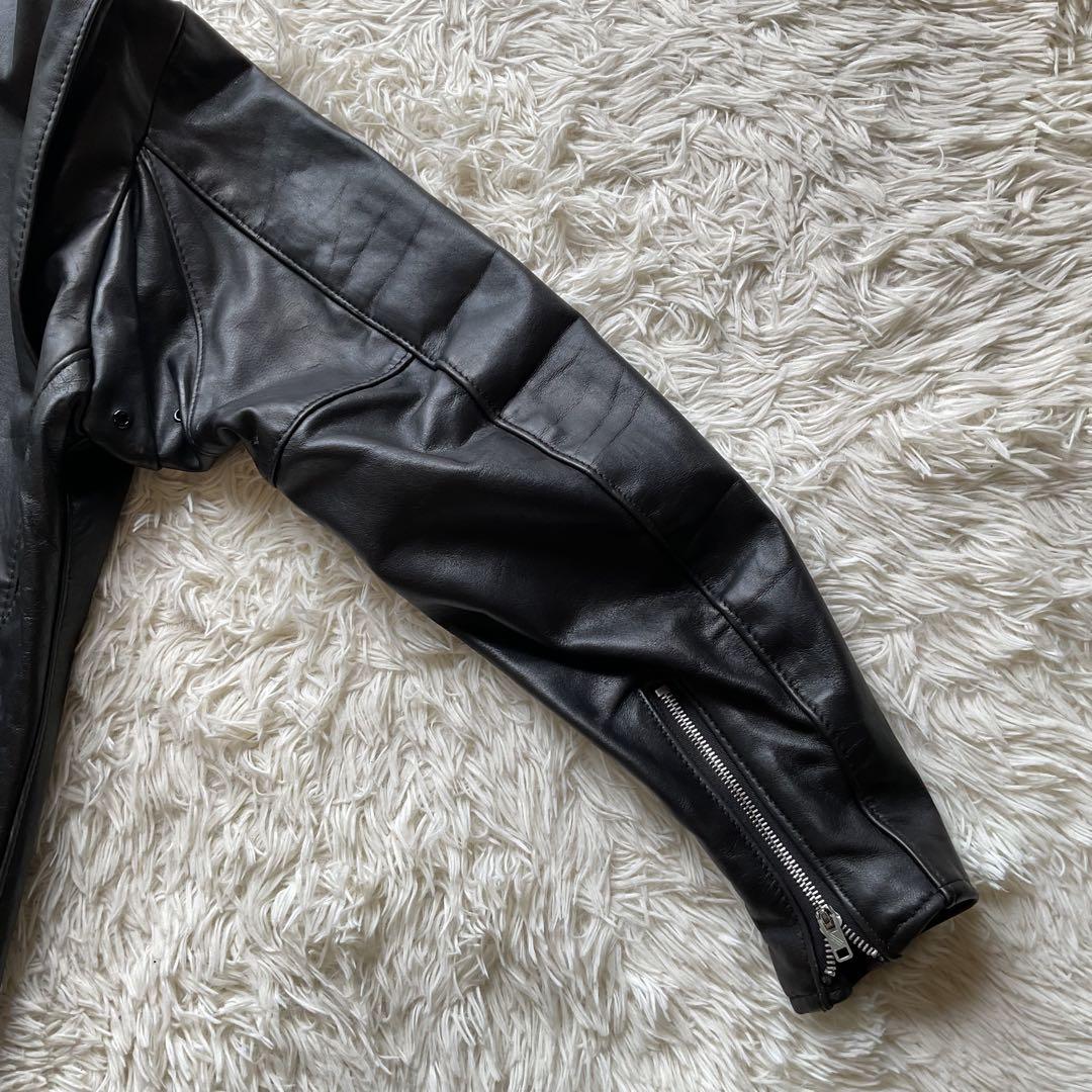 美品✨schott 141 レザージャケット　シングルライダース　本革　40 黒