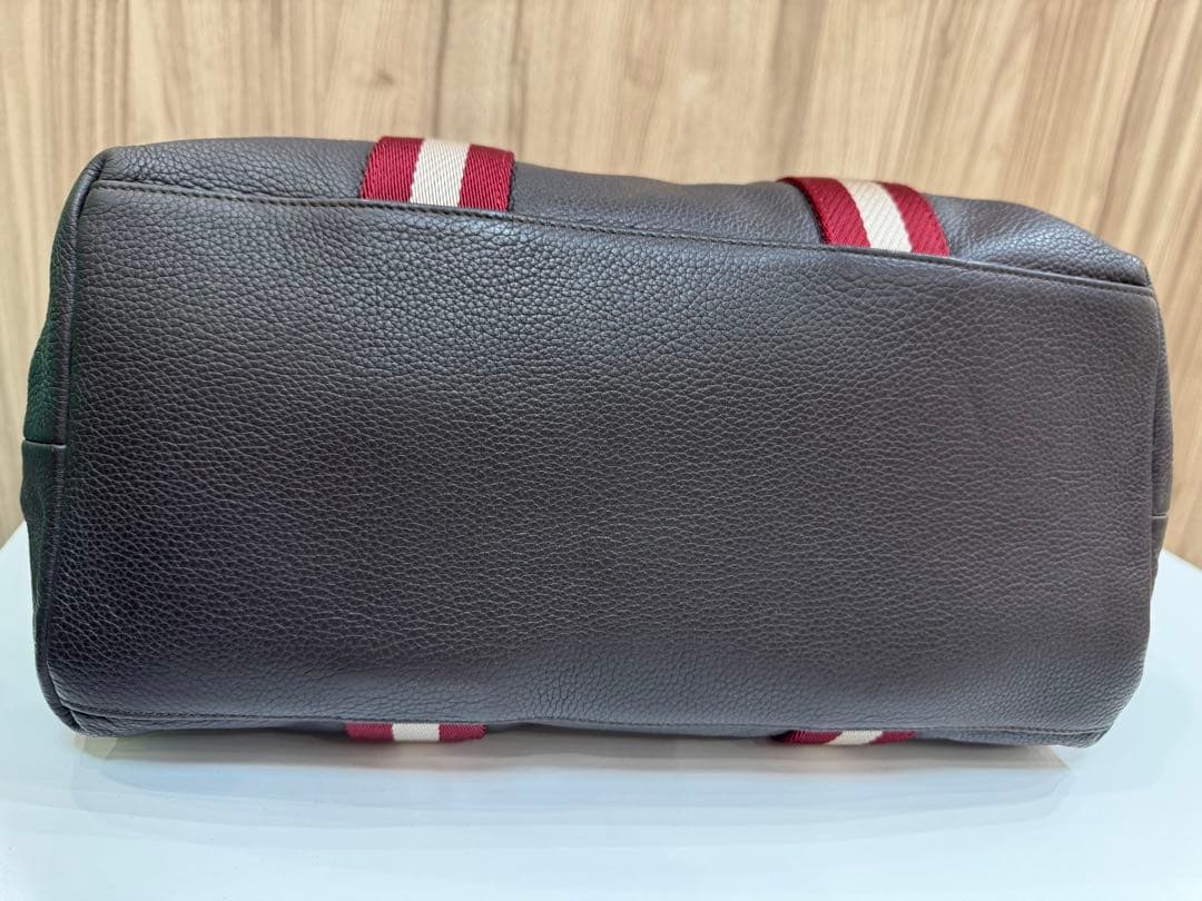 【横47cm】BALLY　バリー　レザー　トートバッグ　ビジネスバッグ　ブラウン