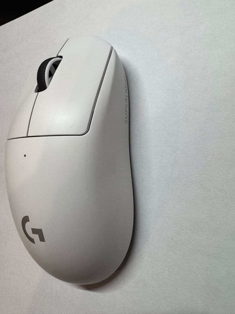 Logicool G PRO X SUPERLIGHT 白　箱付き　美品