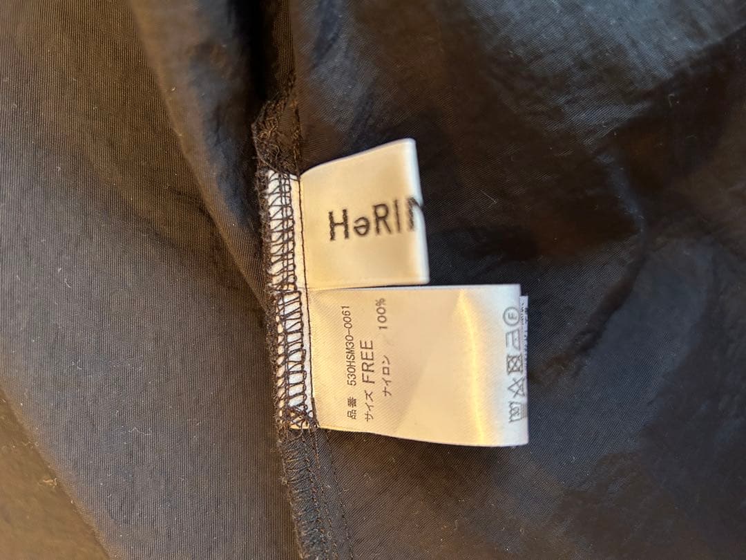 HeRIN.CYE セットアップ　半袖 シャツ 黒FREE
