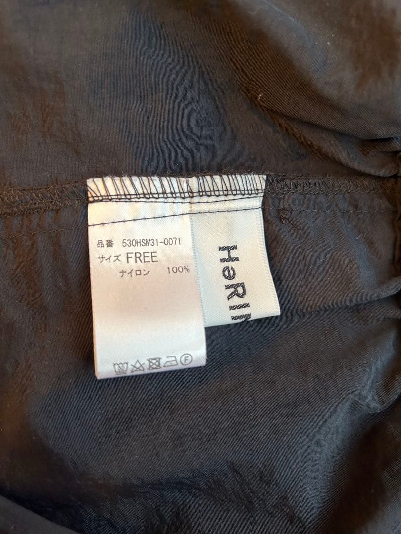 HeRIN.CYE セットアップ　半袖 シャツ 黒FREE