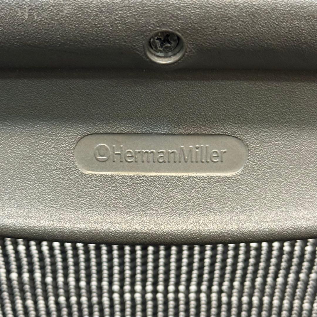 H110K2 ハーマンミラー アーロンチェア B タキシードメッシュ