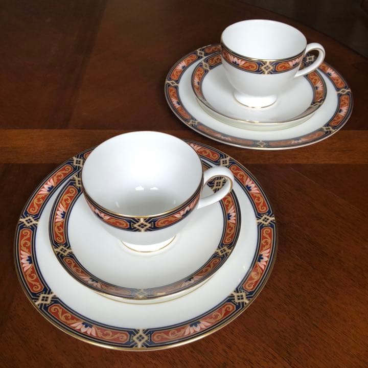 【未使用美品】ウェッジウッド★チッペンデール★トリオ　ペア