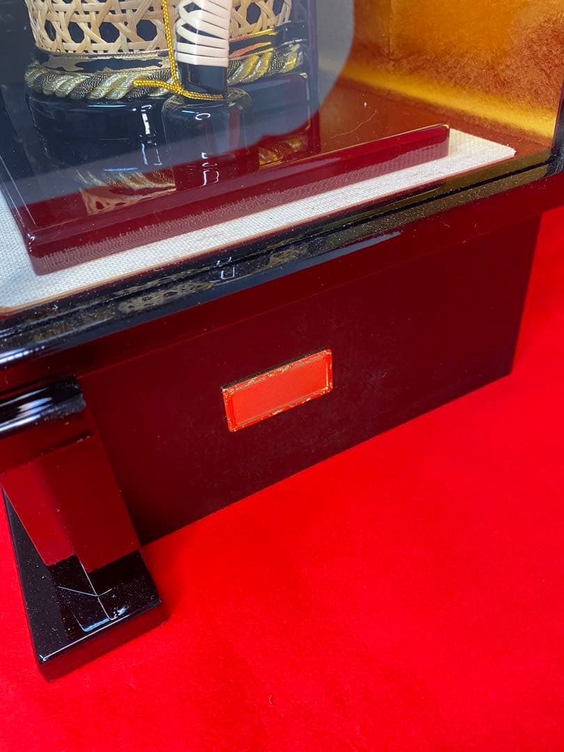 東京久月　家紋とお子様名入付破魔弓１３号・間口約３１×奥行約２４×高さ約５２㎝