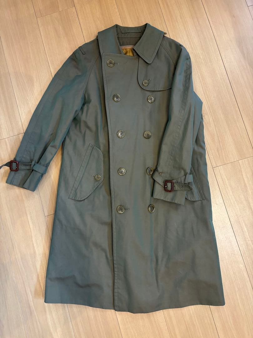 あ*い様 ライナー付きBurberry 玉虫色トレンチコート