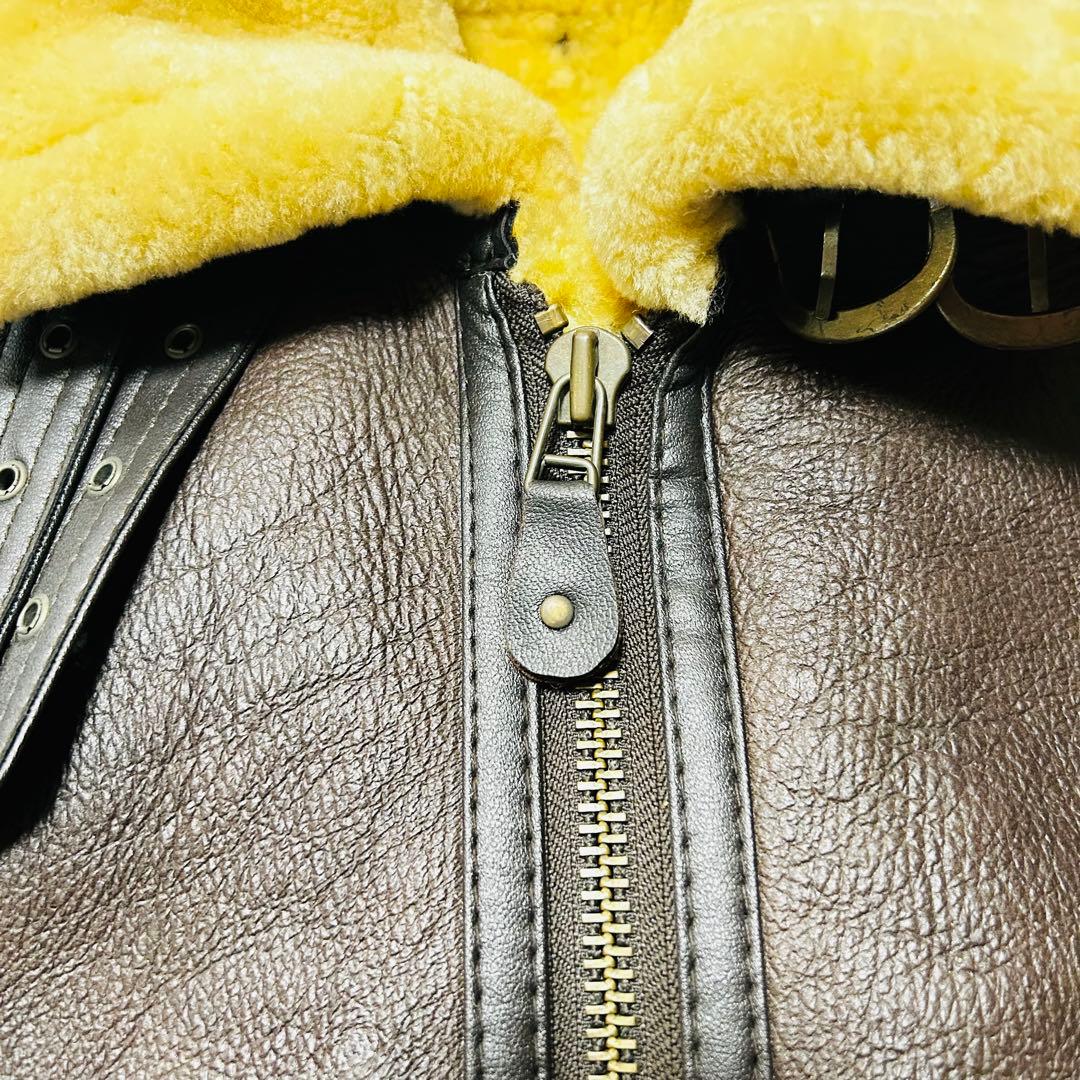 ヴィンテージ B-3 リアルムートン フライトジャケット Sサイズ