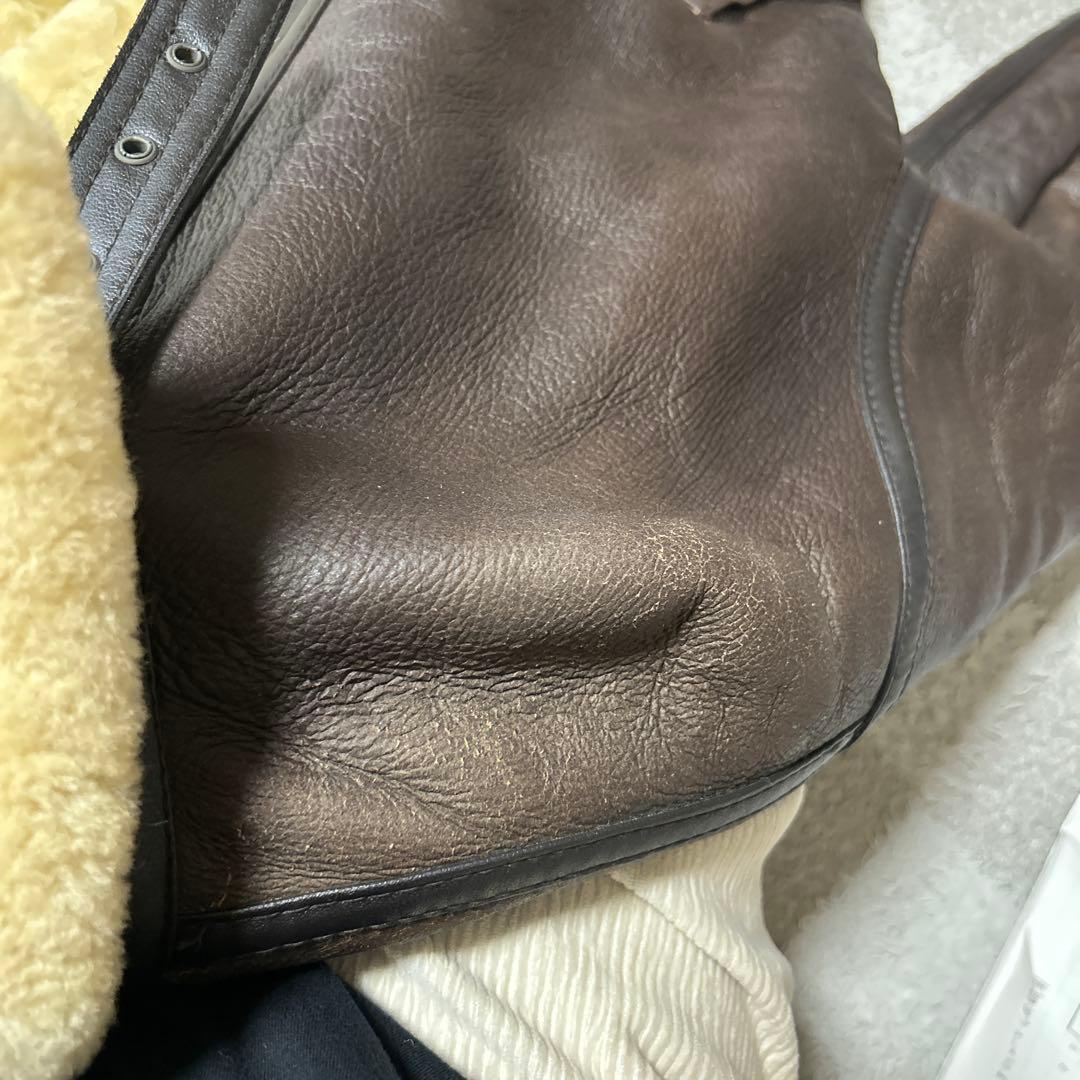 ヴィンテージ B-3 リアルムートン フライトジャケット Sサイズ