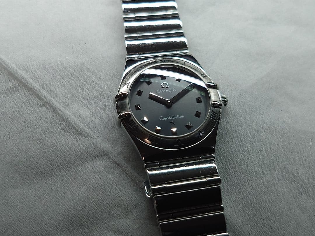 美品 OMEGA オメガ コンステレーションミニ　マイチョイス シルバーカラー
