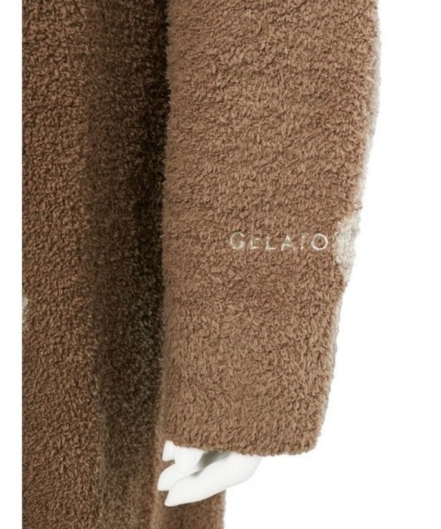 新品　ジェラートピケ　ベアジャガード　プルオーバー　ベージュ