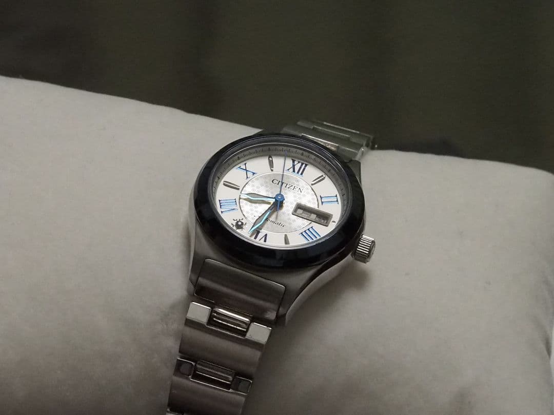 シチズン 機械式腕時計 深雪 (みゆき) ステンレスバンド仕様(革バンド付属)