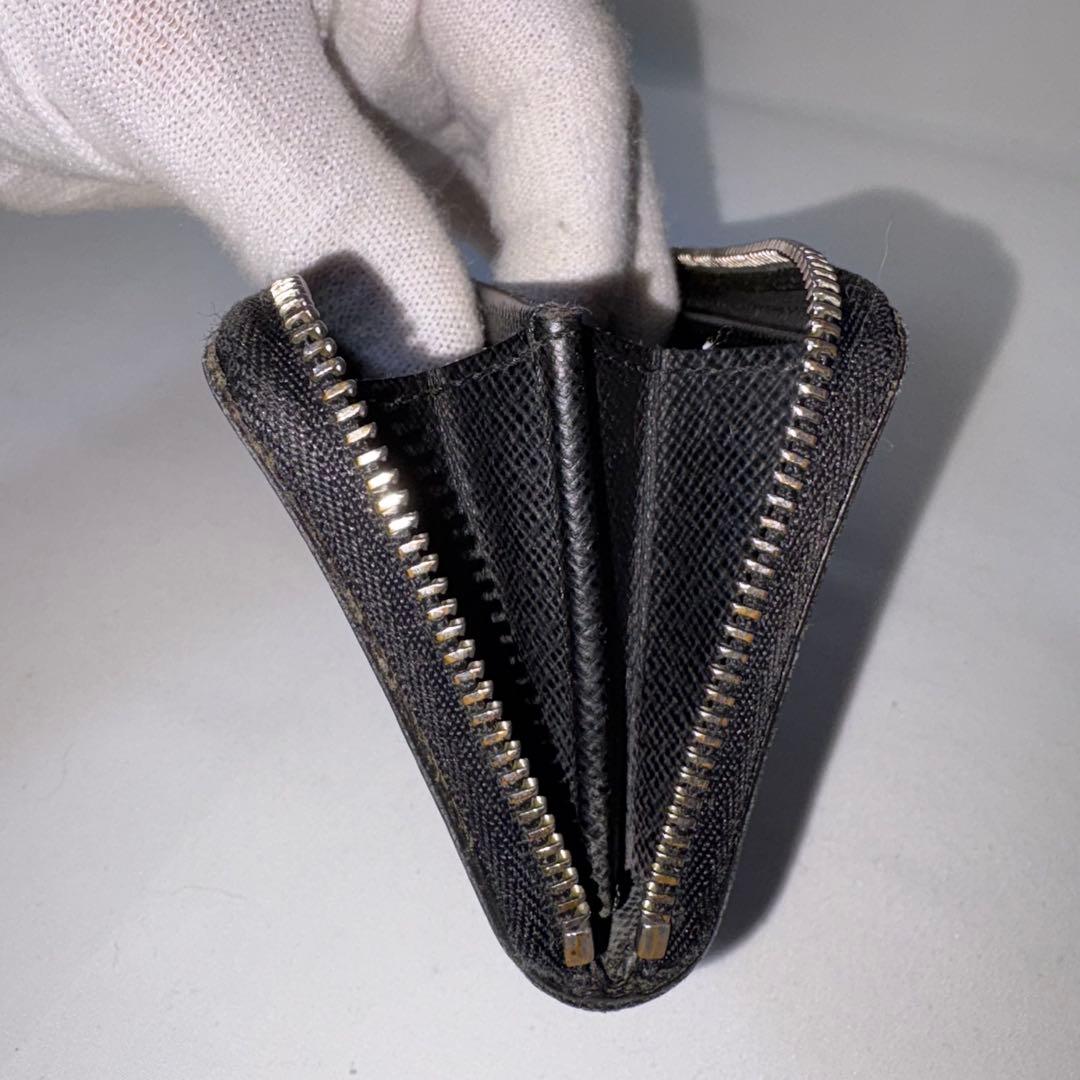 ルイヴィトン LOUIS VUITTON ダミエ ジッピー パース