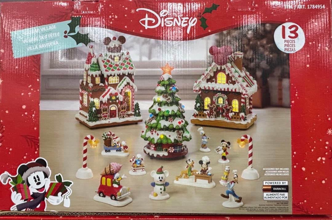 コストコ　ディズニー クリスマス ヴィレッジ　新品未開封　2025 最安値