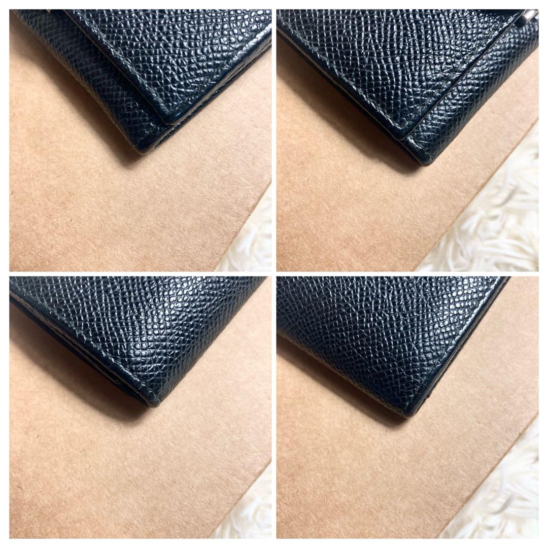 【美品】ブルガリ ケース ビーゼロワン レザーブラック IC搭載
