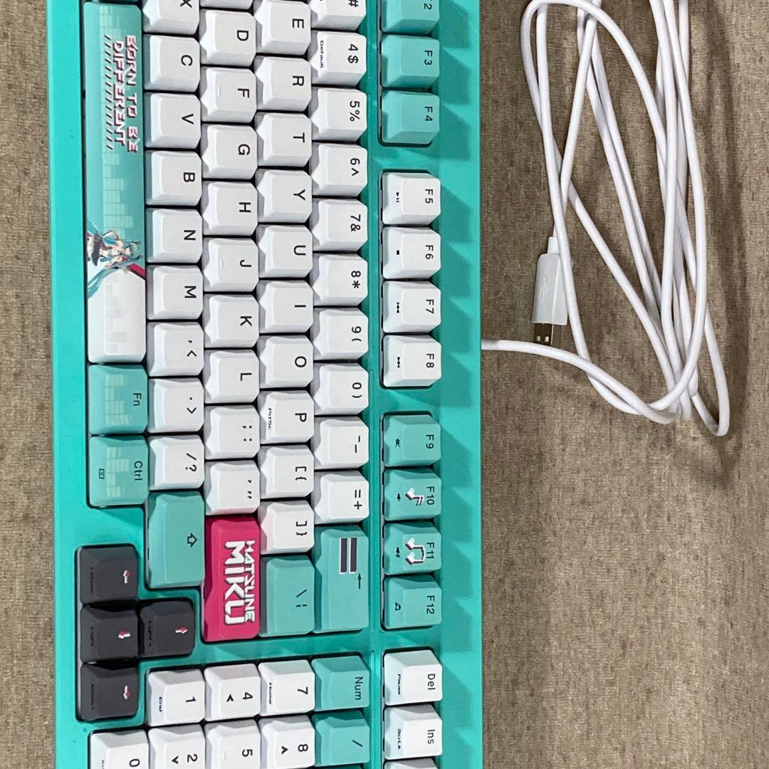 C*s様 初音ミク ゲーミングキーボード RA09 TG K3 GEN II (