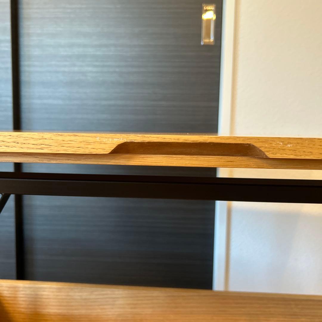 ニトリ　センターテーブルNヒバリ120 LBR