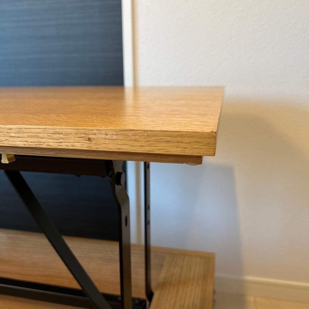 ニトリ　センターテーブルNヒバリ120 LBR