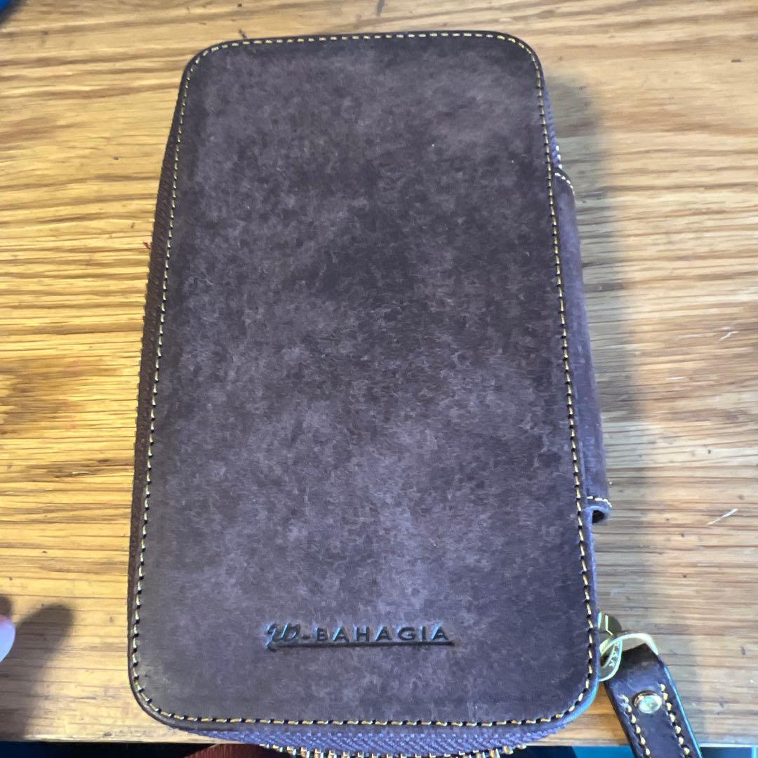 バハギア&クラフト ラウンドジップペンケース 10本挿し