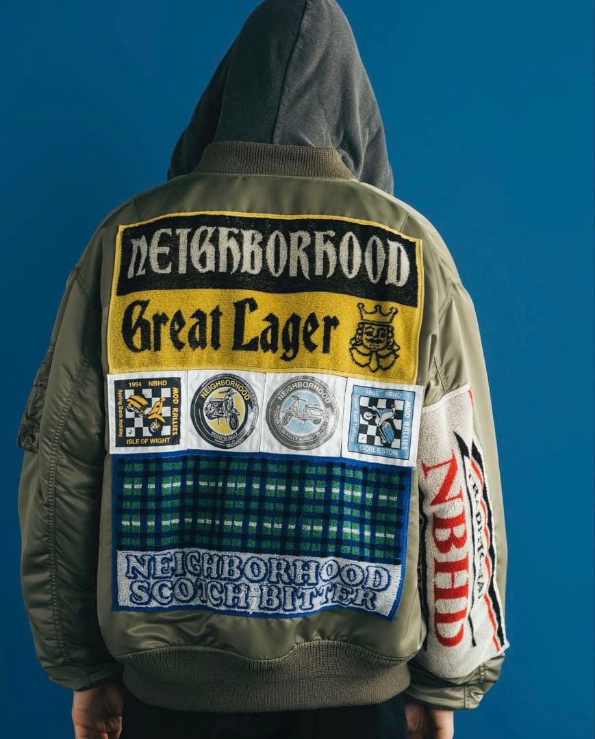 新品未使用 NEIGHBORHOOD MA-1 FLIGHT JACKET