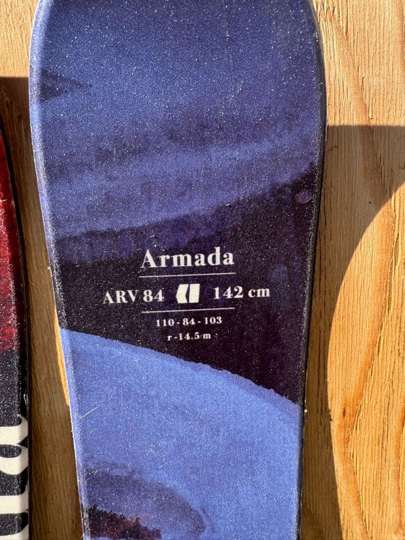 Armada 142cm & marker SQUIRE 3-10フリースタイル