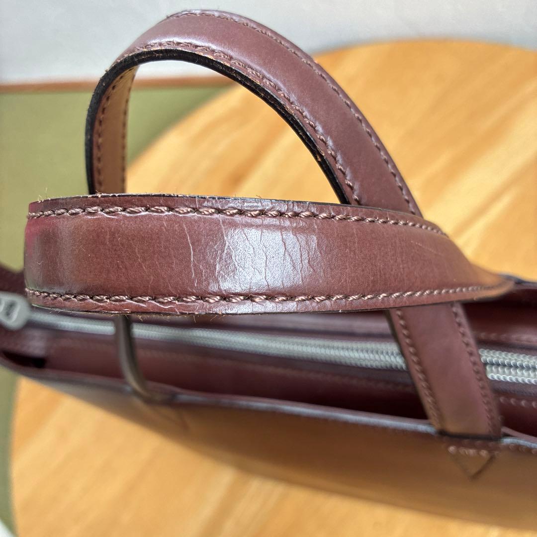 エルゴポック　06シリーズ　ワキシングレザーミニトートバッグ