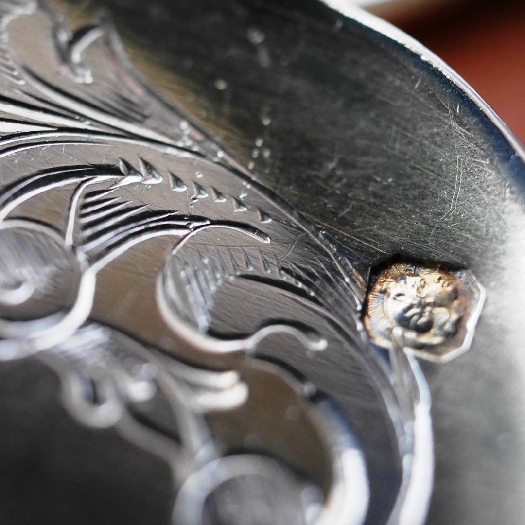 ◆アンティーク◆シルバー950◆JeanGranvigne◆スプーン2本セット◆