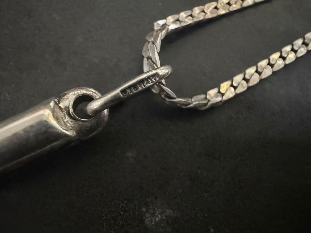 ヴィンテージ　シルバー　925 イタリア　アンティーク　ロザリオ　ネックレス