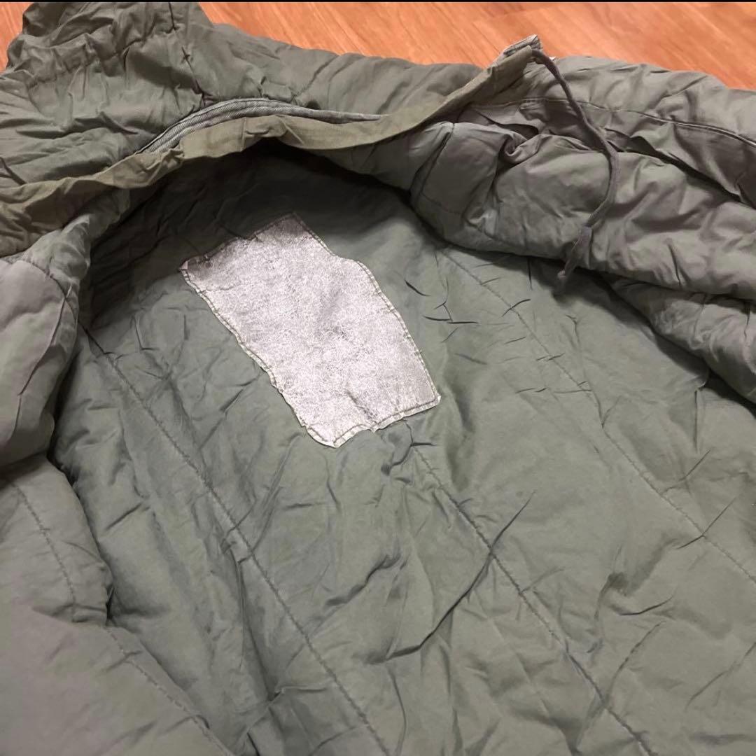 米軍　実物　SLEEPING BAG スリーピングバッグ　ODグリーン　④