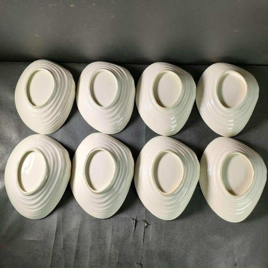 C10-3/金彩波文銘々皿 大皿10客・小皿10客/和食器/懐石料理/懐石道具